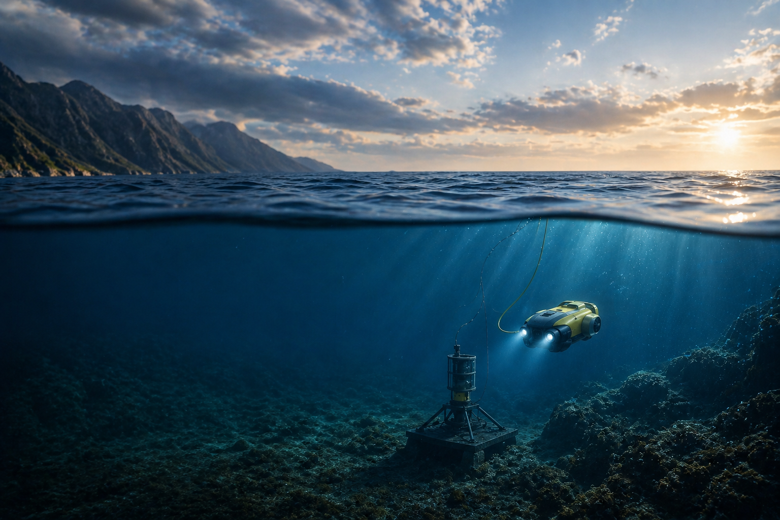 Marine robotics and monitoring systems designed for environments where reliability is mandatory.